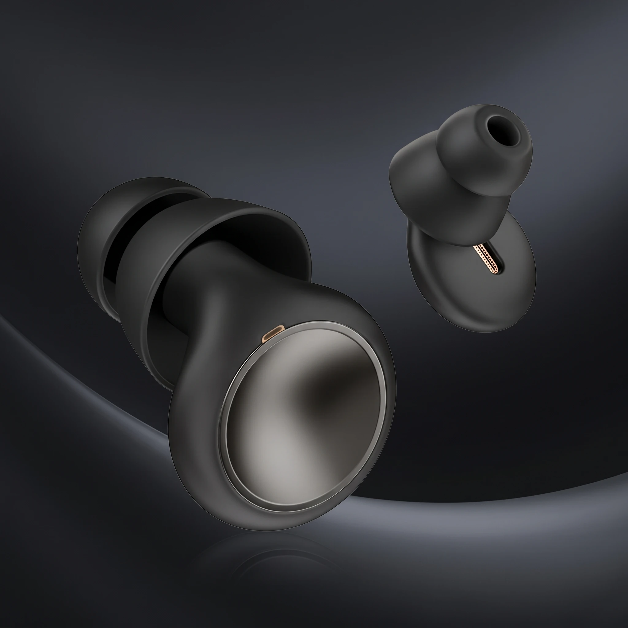 AiroCore Sleep Earplugs — Onyx